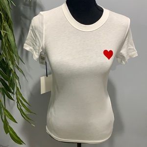 Aritzia White Women T-Shirt